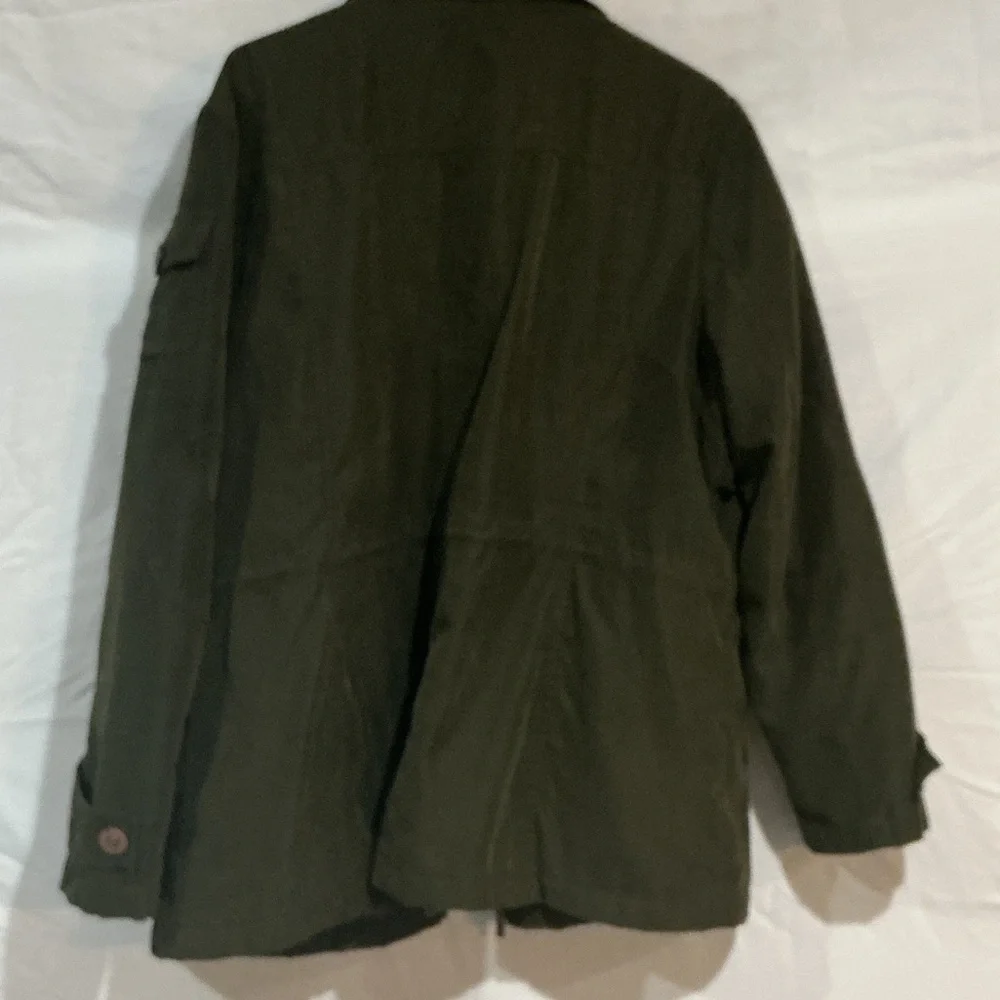 Men's Dark Green Military Field Jacket